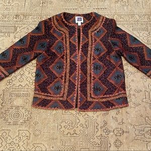 Anna Sui Maribel Embroidered Blazer